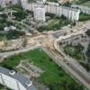 Budowa trasy tramwajowej na Franowo z lotu ptaka 2