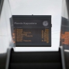 Węzeł Kaponiera - tablica informacji pasażerskiej