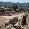Maj-lipiec 2011r.: budowa trasy tramwajowej na Franowo 1