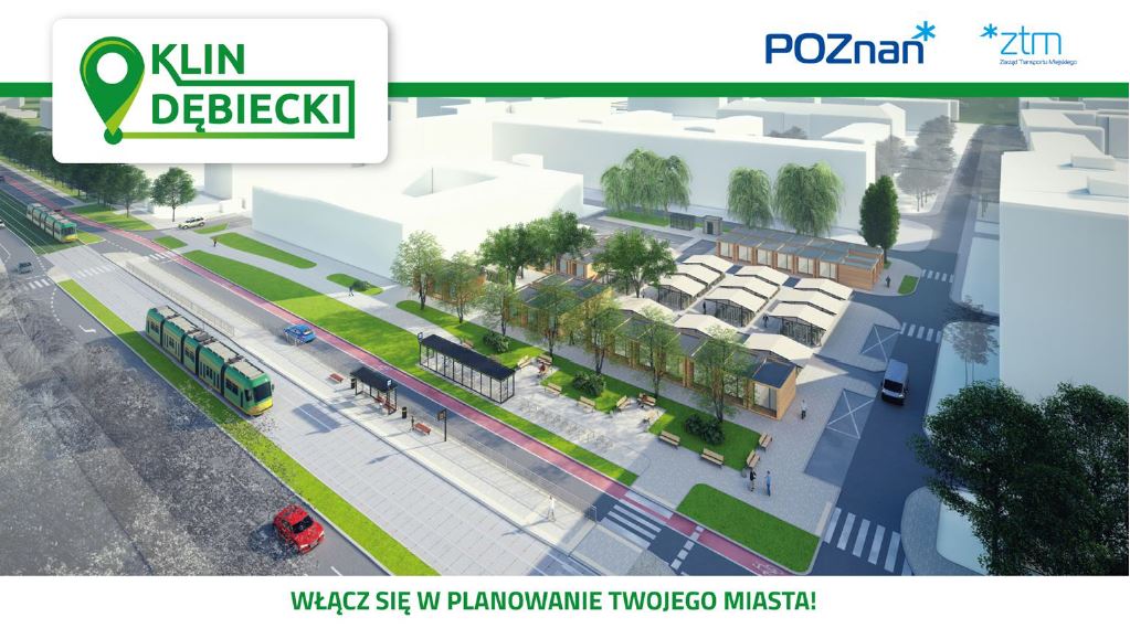 Koncepcja trasy tramwajowej na Klin Dębiecki: Raport z konsultacji społecznych