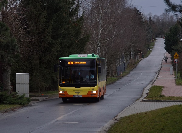 Uruchomienie nowej linii autobusowej nr 889 od 12 lutego (środa)
