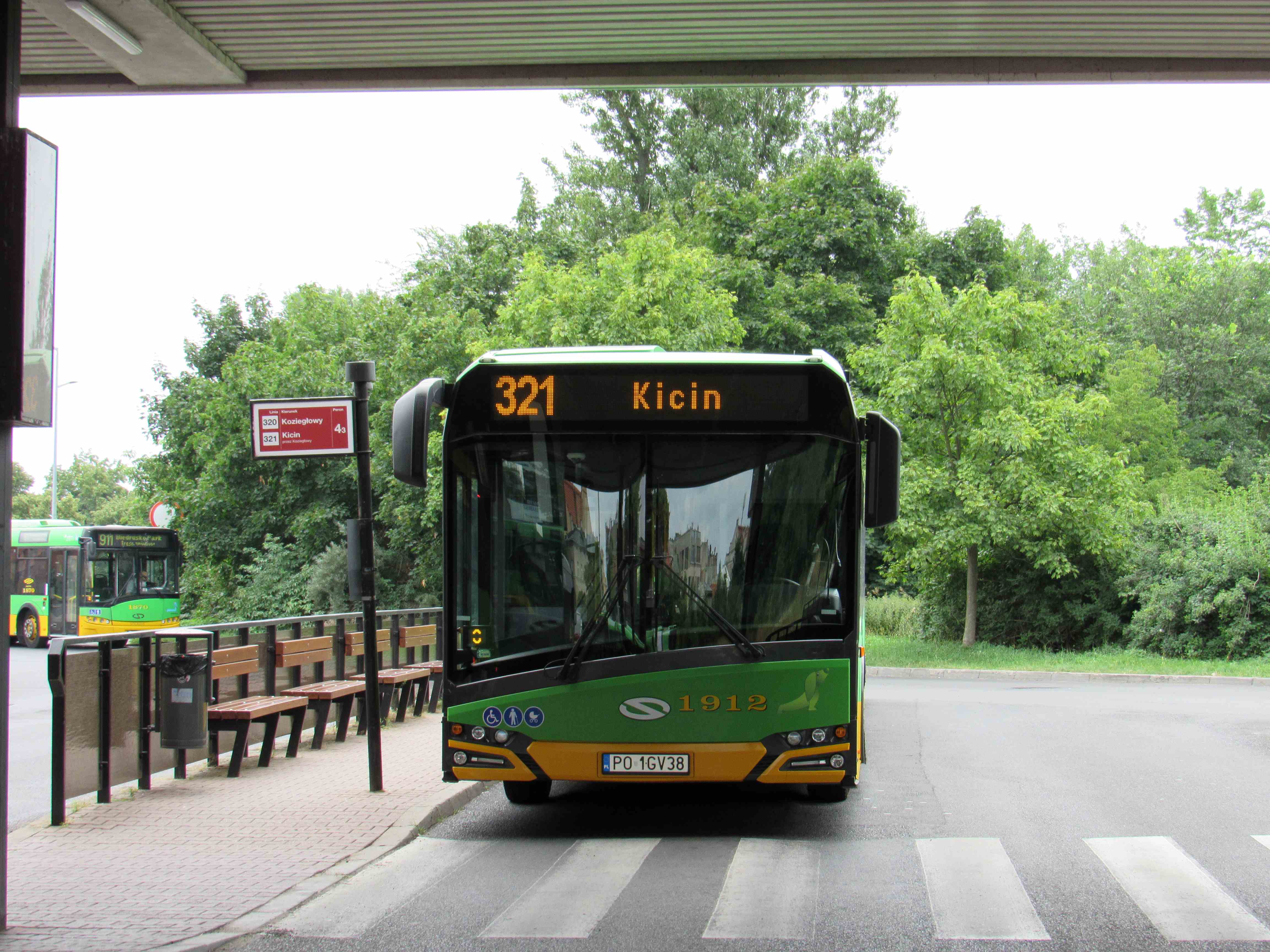 Linie nr 321 oraz 341 – zmiana trasy przejazdu od 1 czerwca (sobota)