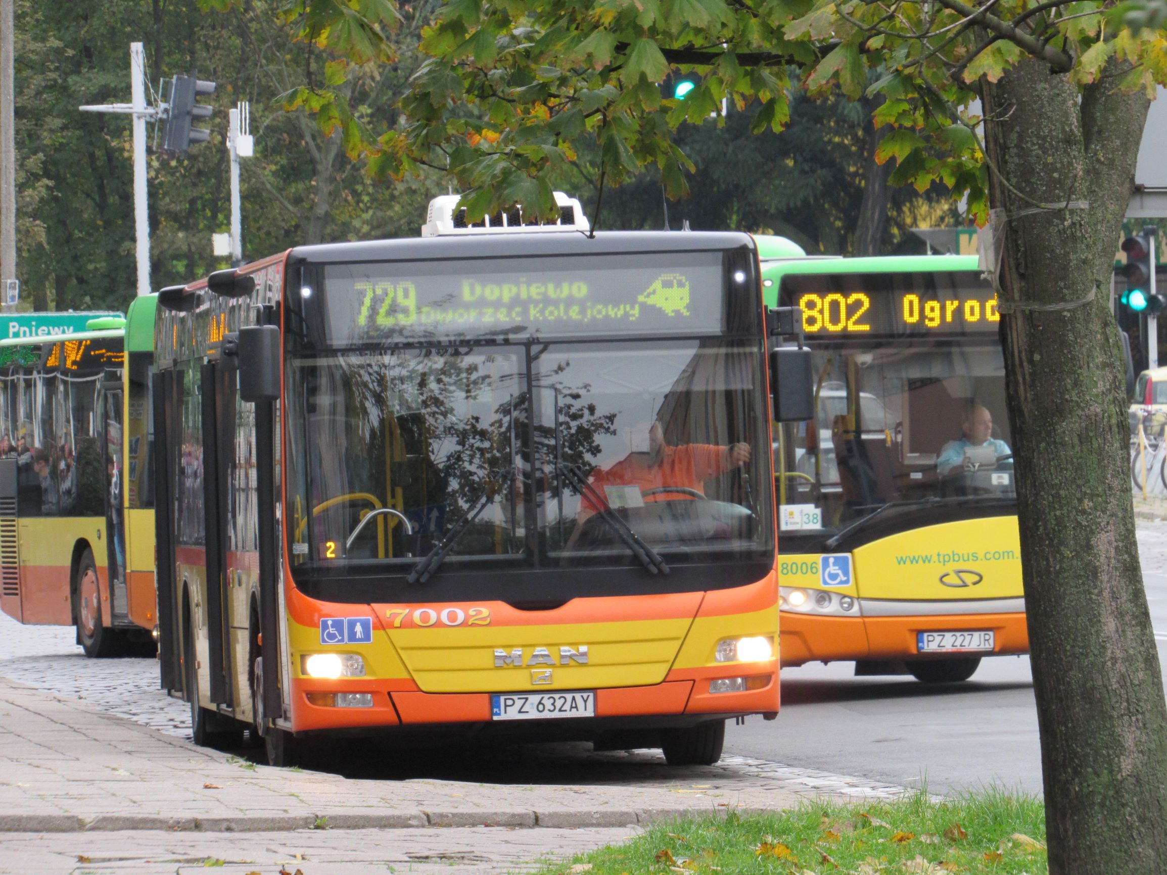 Linie nr 121, 195 oraz 729 – zmiana lokalizacji przystanku Ogrody (na ul. Dąbrowskiego) od wtorku (15 marca)