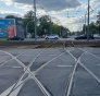 Wymiana szyn na skrzyżowaniu ulic Kórnickiej i Jana Pawła II