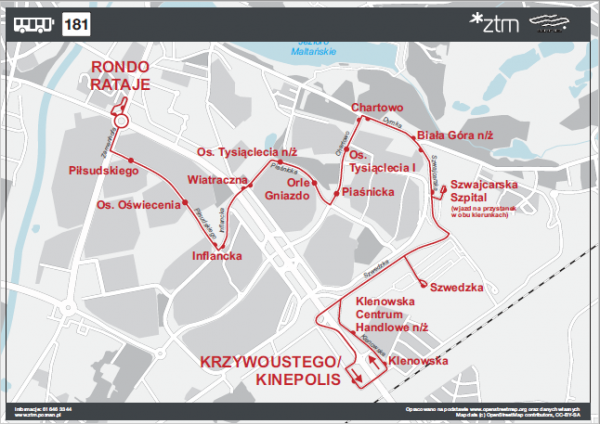 schemat trasy linii nr 181 od 23 marca 2020r2.