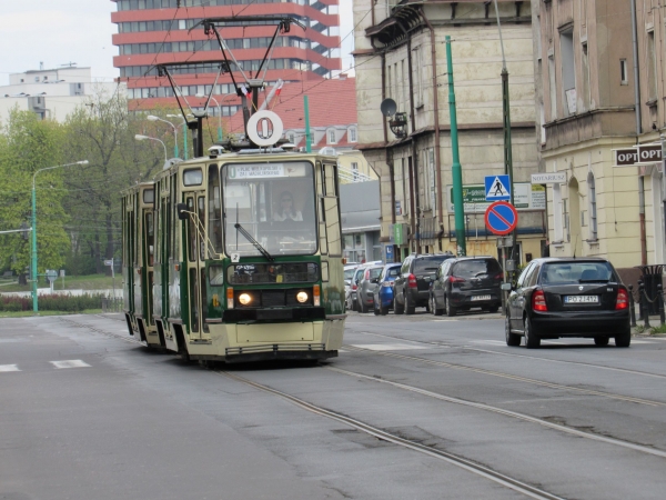 zdjecie przedstawia tramwaj linii turystycznej 0