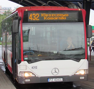 Linie nr 431 i 432: nowy przystanek autobusowy Kleszczewo/Węzeł oraz zmiany nazw przystanków (od 1.01.2020r.) 
