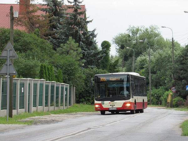 5 sierpnia (piątek): zmiany tras linii numer 186, 195 i 834 w Kiekrzu z powodu prac drogowych na ulicy Wilków Morskich