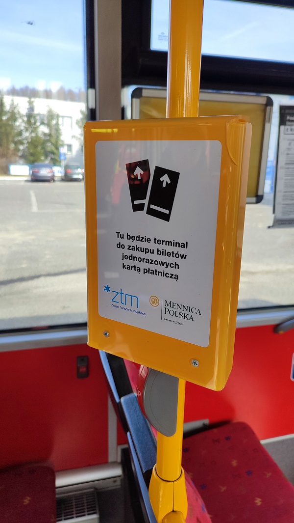 Uruchomienie płatności kartą na liniach ZTM przesunięte na IV kwartał 2022r. 