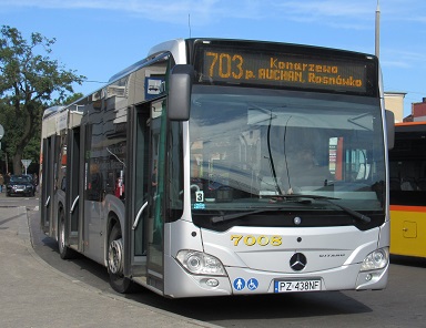 Zmiana przebiegu trasy autobusowej linii numer 703 i dwie nowe linie numer 705 i 707 od 1 stycznia 2020r.
