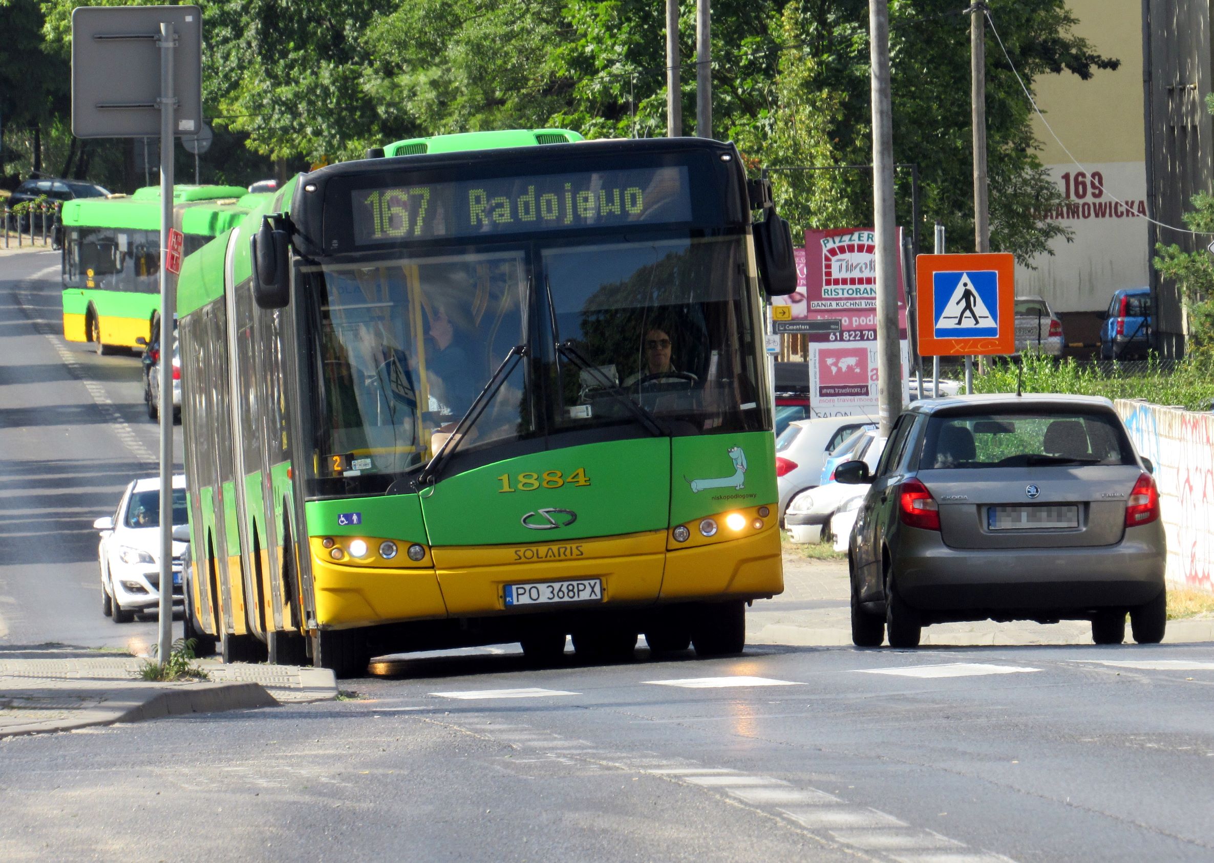 Linie nr 167, 169 oraz 911 – zmiana trasy przejazdu w niedzielę (14 listopada) w rejonie budowy trasy tramwajowej  na Naramowice