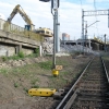 Budowa przedłużenia PST: prace rozbiórkowe - wrzesień 2011