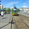 Dąbrowskiego-Żeromskiego -przystanek przed modernizacją