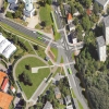 Wizualizacja trasy tramwajowej na Naramowice w rejonie pętli Wilczak 