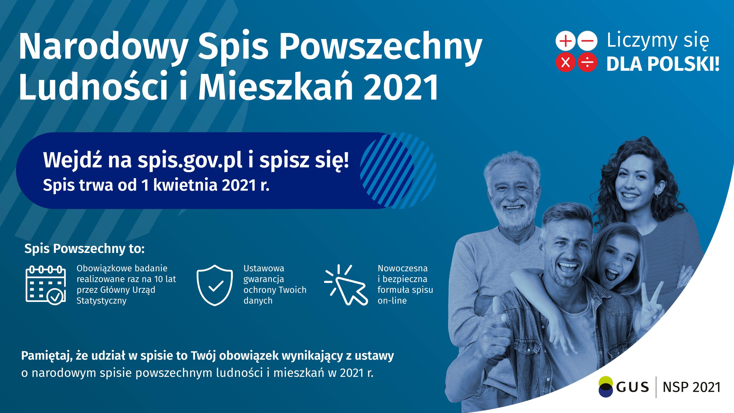 Narodowy Spis Powszechny - spisz się online!