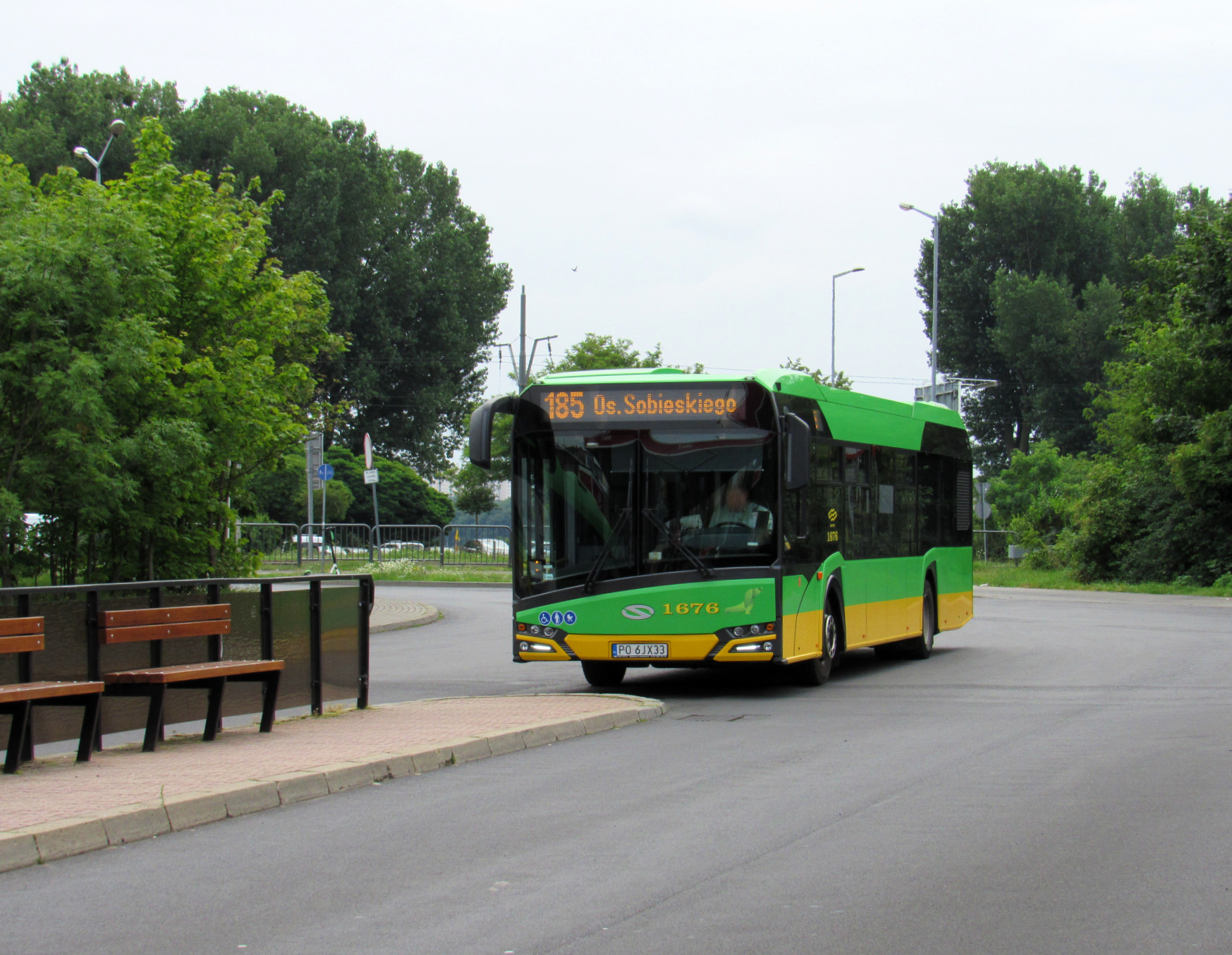 Linia nr 185 – zmiana trasy przejazdu od 14 sierpnia (sobota)