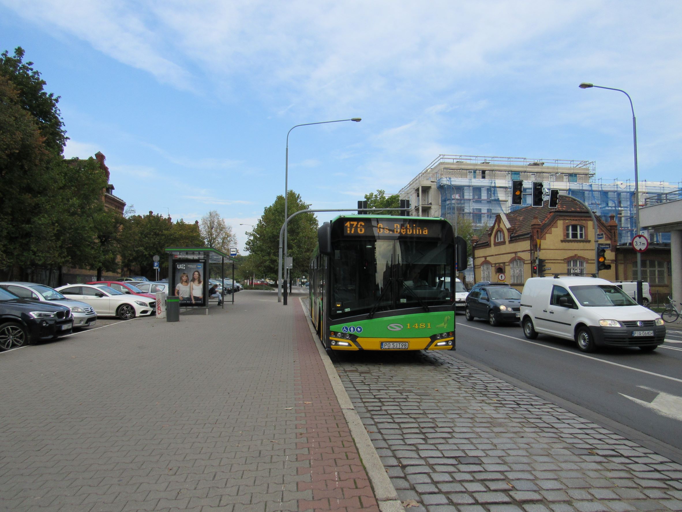 Linia nr 176 – zmiana trasy przejazdu od poniedziałku (27 grudnia)