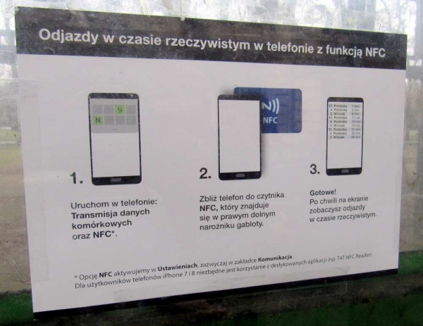 NFC naklejka z instrukcja obslugi