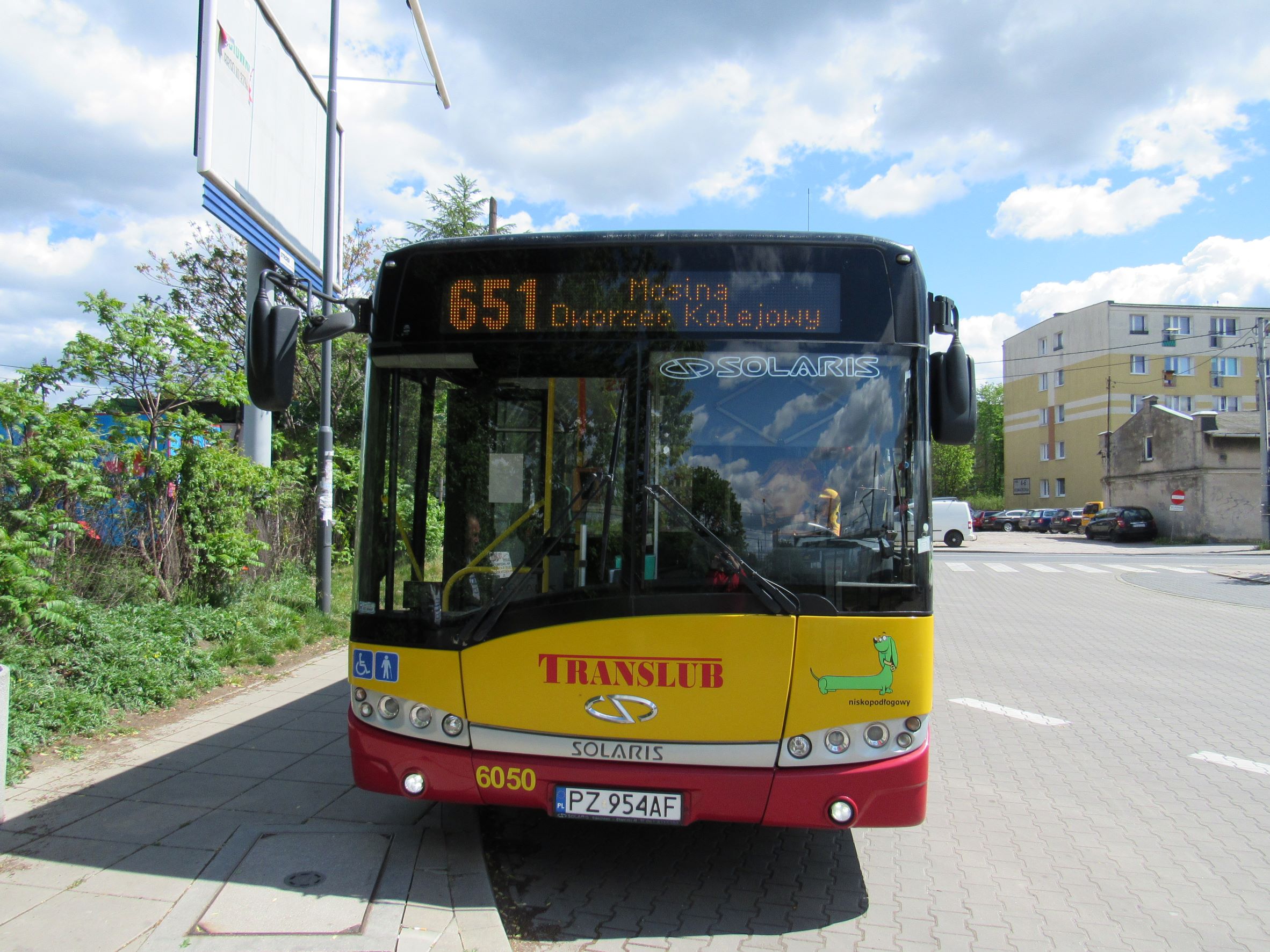 Linia nr 651 – skrócenie kursów o godzinie 10:20 i 11:25 w niedzielę (22 maja)