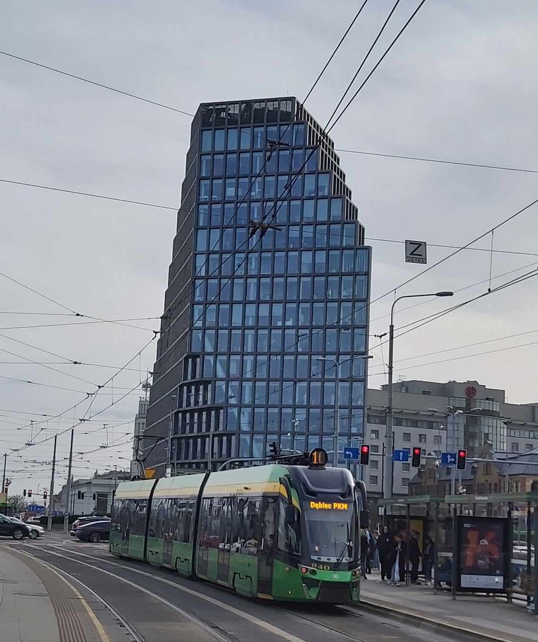 Protest rolników - utrudnienia komunikacyjne w Poznaniu