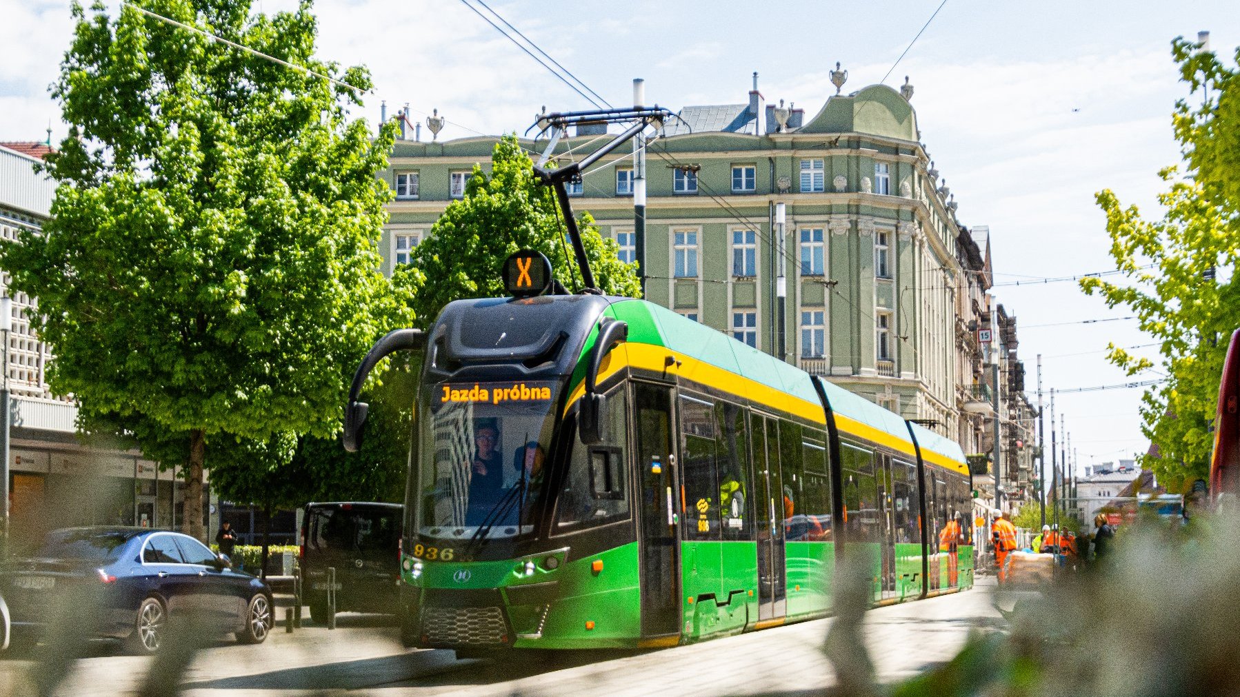 Tramwaje przetestowały Św. Marcin