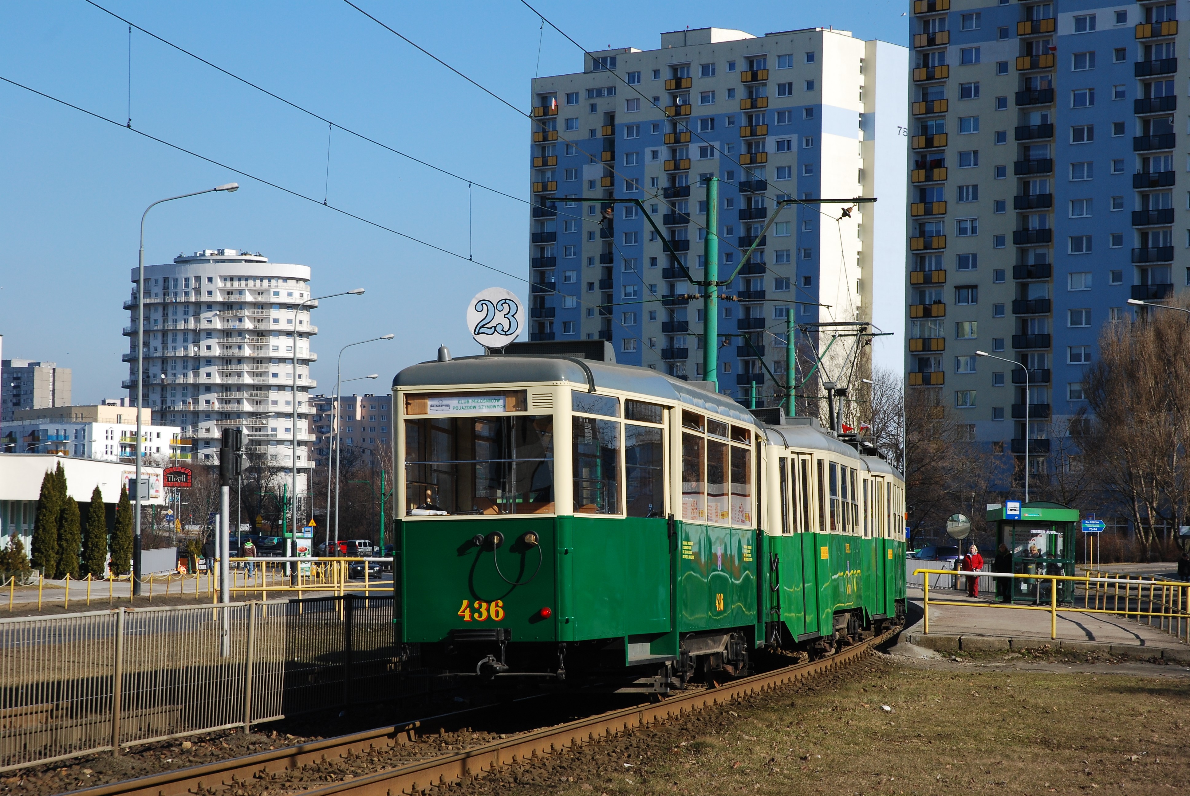 W niedzielę – 1 września – tramwaj linii turystycznej wyjątkowo pojedzie przez Górny Taras Rataj i wyjątkowo zostanie oznaczony numerem 23. Zapraszamy!