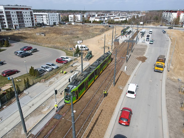 Tramwajem na Naramowice od 23 kwietnia!