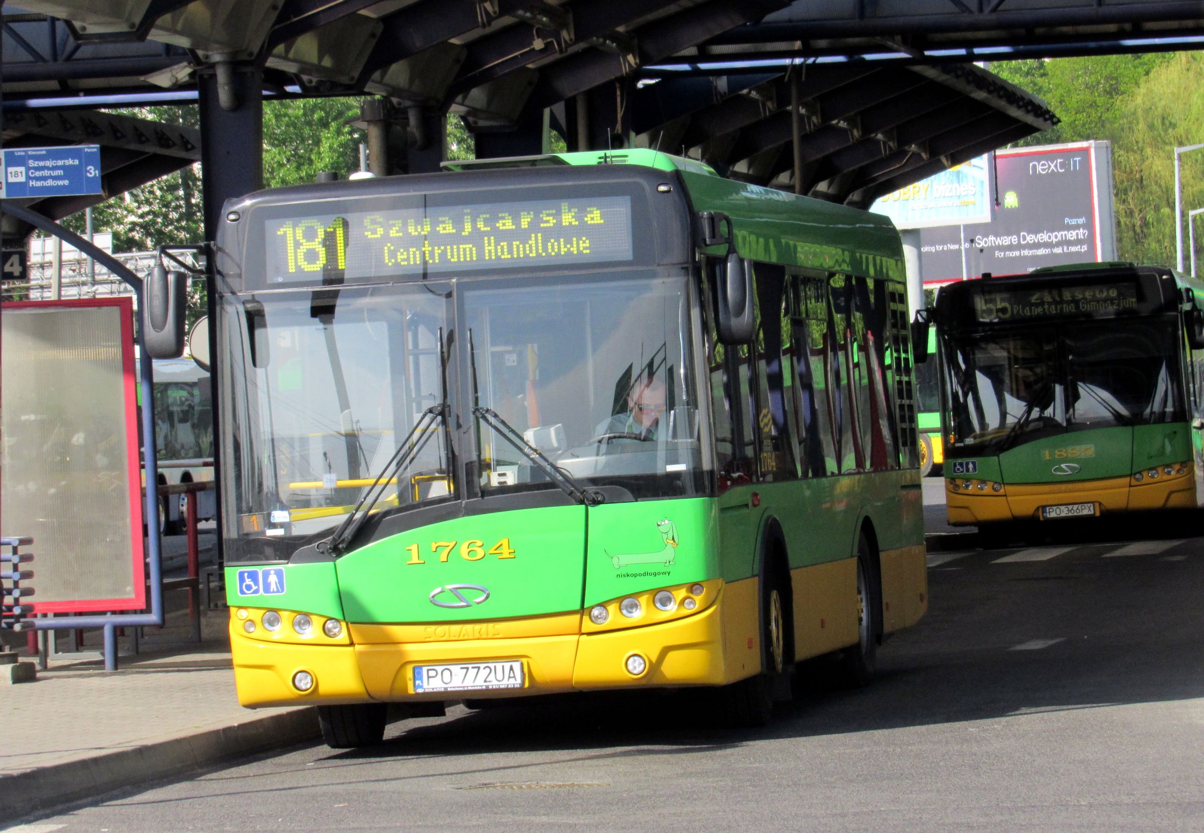 Linia nr 181 – zmiany w komunikacji w związku z pracami na ul. Szwedzkiej od poniedziałku (20 maja)