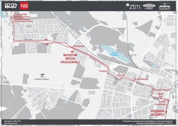 Linia autobusowa nr 102 ztm poznań