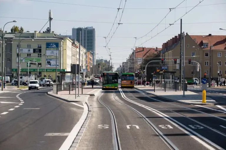 Dąbrowskiego Żeromskiego po modernizacji foto