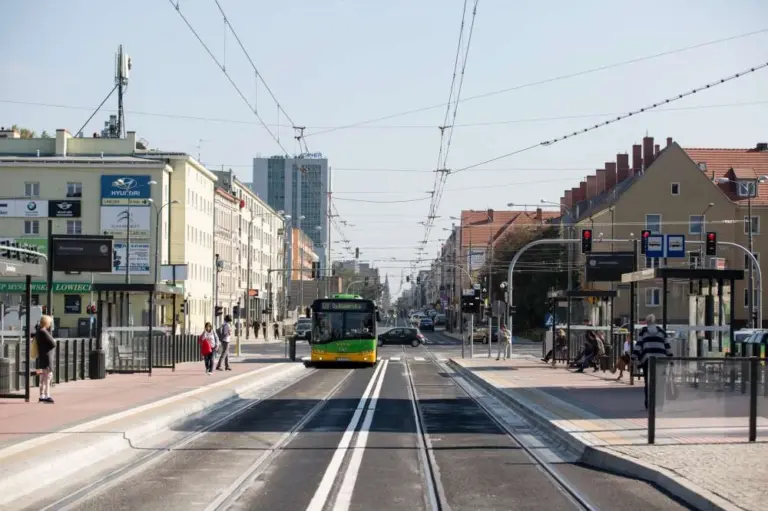 Dąbrowskiego Żeromskiego po modernizacji foto