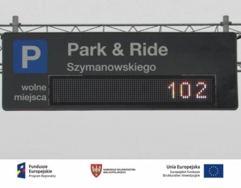 Tabliczka Park and Ride