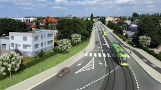 Poznań Wschód wizualizacja projektu